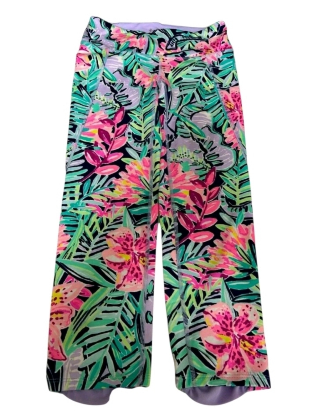 Lilly Pulitzer Luxletic Colorful Floral Leggings XS